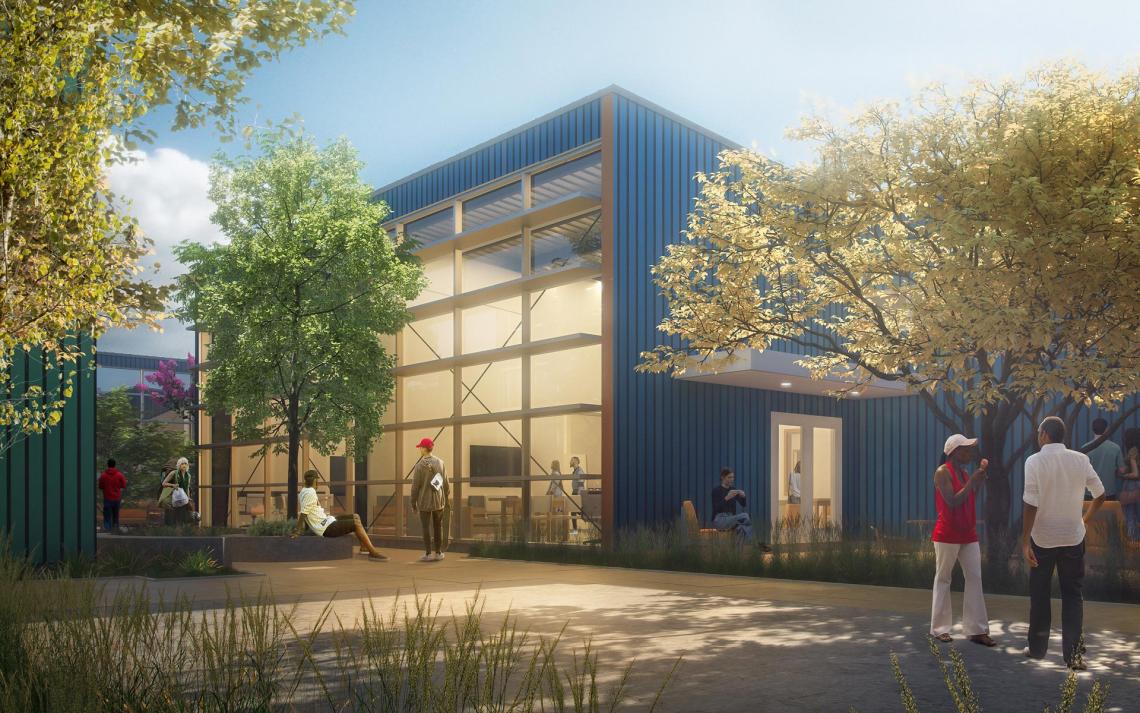 Bridge housing facility contines construction in West Athens Urbanize LA